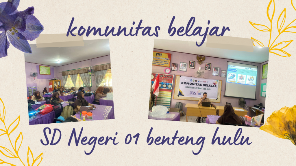 Komunitas belajar SD Negeri 01 Benteng Hulu
