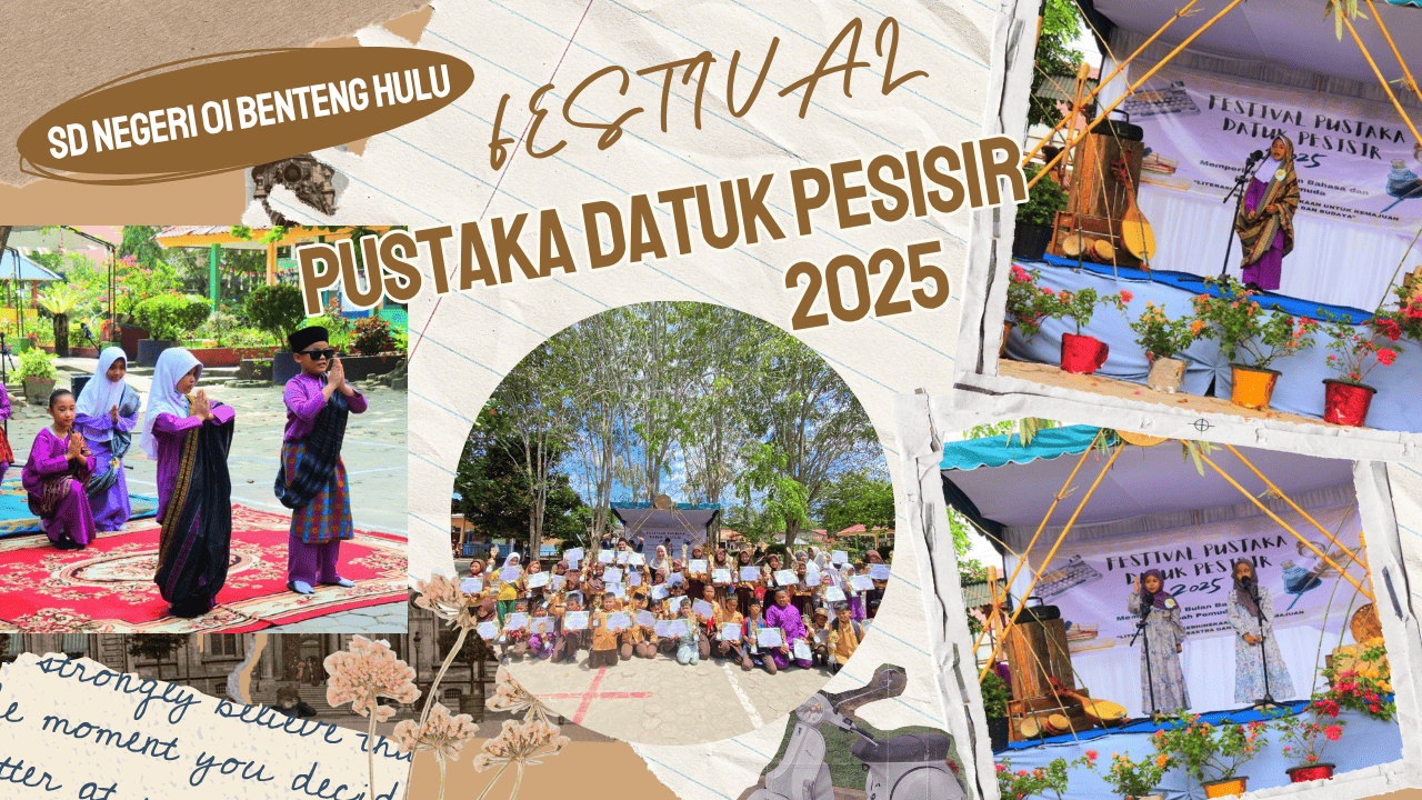 Festival Pustaka Datuk Pesisir! Serunya belajar sambil berkreasi! 🎨